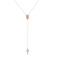 2023 New Fashion Vintage Christian Cross Bohemia Religious Rosary