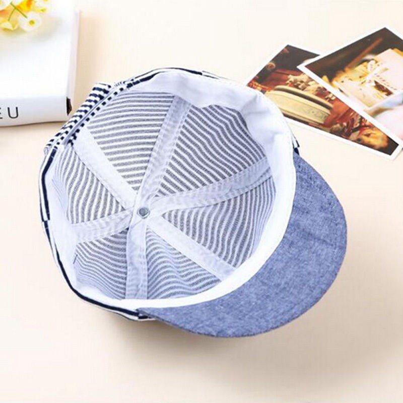 New Arrivals Babies Super Cute Stripes Caps Summer