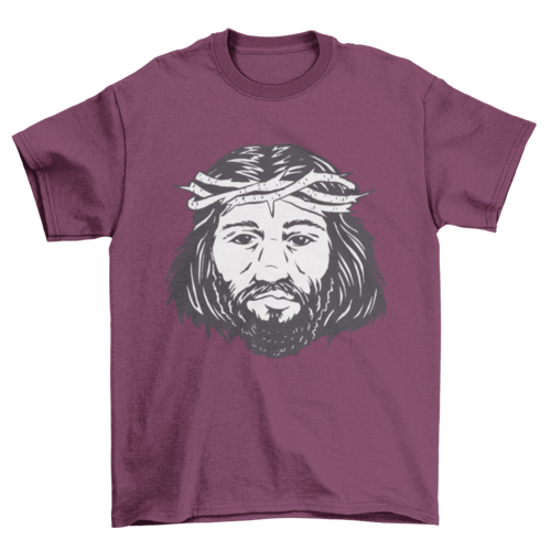 Jesus christ portrait t-shirt design