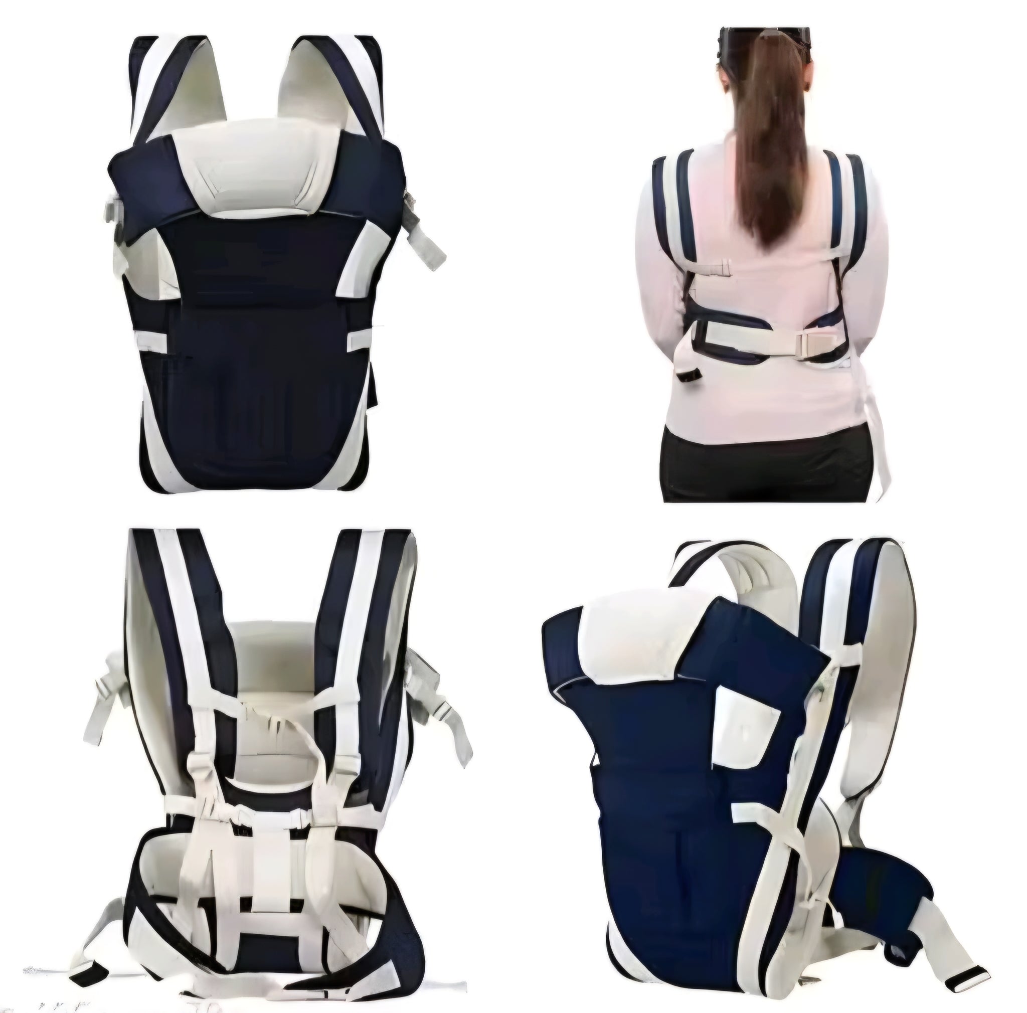 Ergonomic Baby Carrier with Padded Support