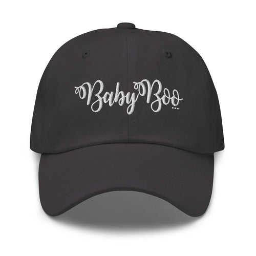 Embroidered Adjustable Baseball Cap - Baby Boo