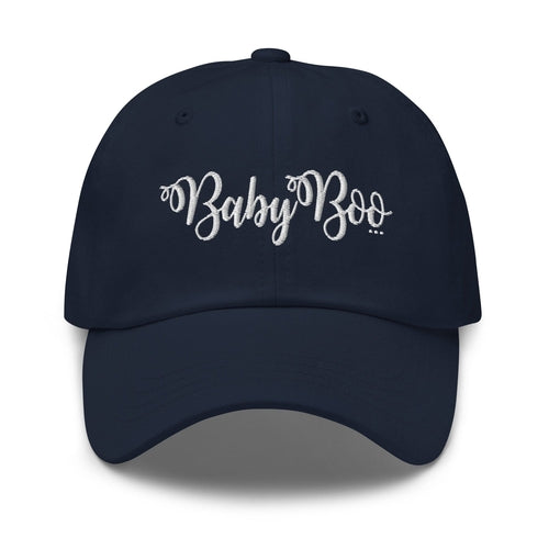 Embroidered Adjustable Baseball Cap - Baby Boo