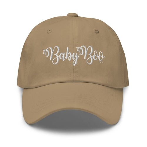 Embroidered Adjustable Baseball Cap - Baby Boo