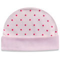 Soft Pure Cotton Babei's Head Cap Cute Print  Size 0-6 Months Color